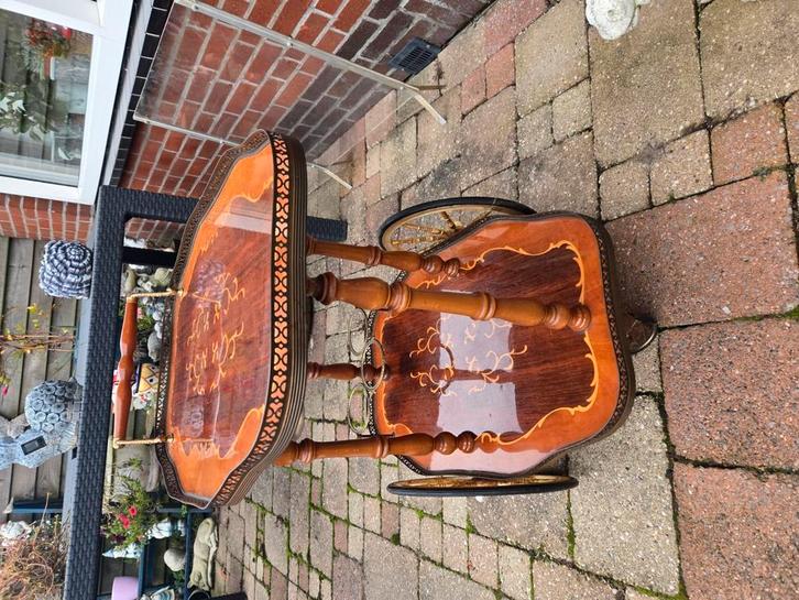 Vintage serveerwagen/drankentrolley, Huis en Inrichting, Woonaccessoires | Overige, Gebruikt, Ophalen