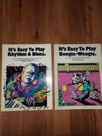 piano: It's Easy to Play Rhythm & Blues + boogie-woogie-set, Ophalen of Verzenden, Zo goed als nieuw, Blues, Zang