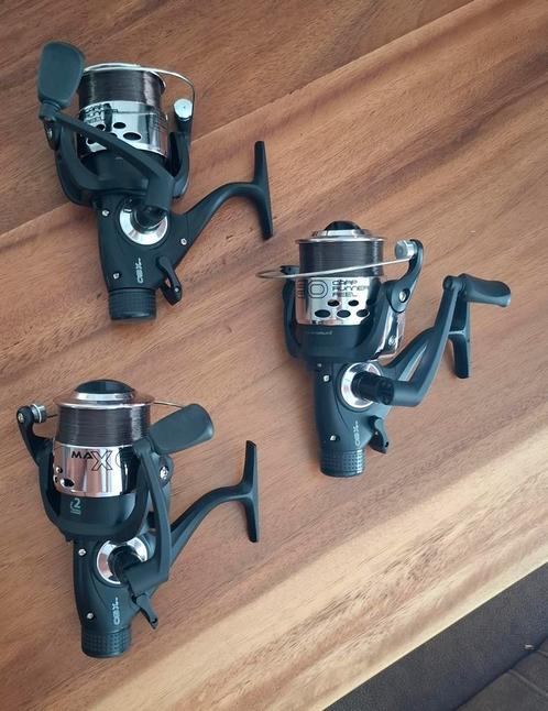 3 hengels en 3 molens ongebruikt nieuw, Watersport en Boten, Hengelsport | Algemeen, Nieuw, Complete hengel, Ophalen of Verzenden
