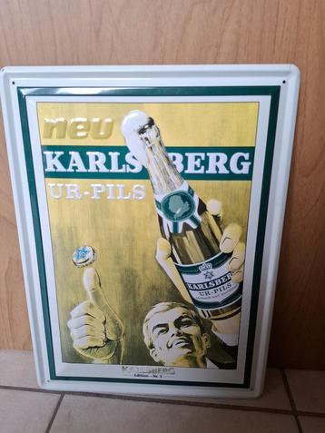 Reclamebord Karlsberg Urpils beschikbaar voor biedingen