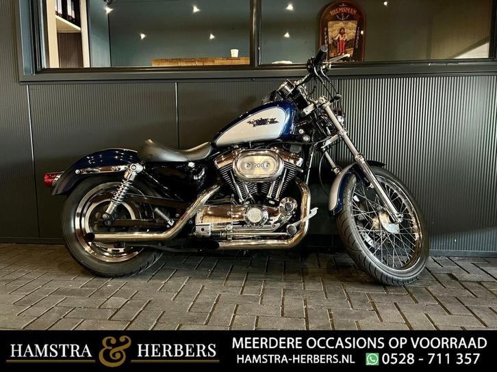 Harley Davidson XL 1200 Sportster Custom SHOWROOMSTAAT!, Motoren, Motoren | Harley-Davidson, Bedrijf, Chopper, meer dan 35 kW