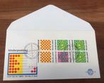 Strakke blanco fdc 129a open klep, Ophalen of Verzenden, Onbeschreven, Nederland
