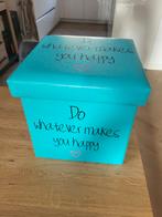 Poef, Ophalen, Minder dan 50 cm, Vierkant, Minder dan 50 cm