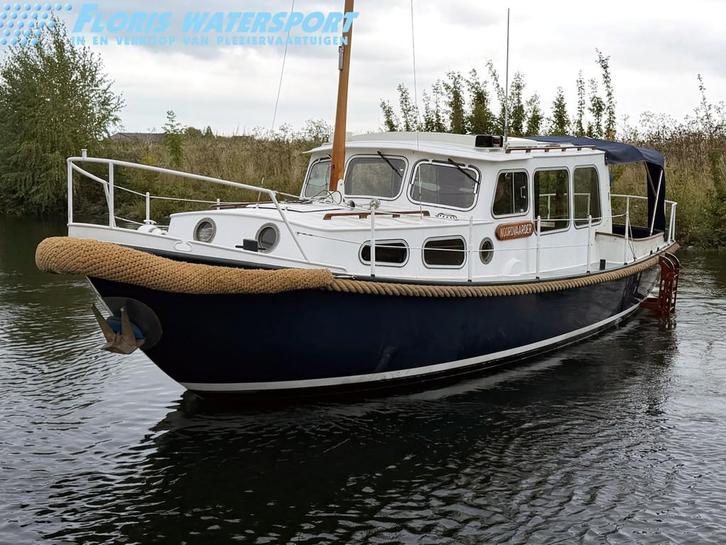 Gillissen vlet 970 OK (bj 1977), Watersport en Boten, Motorboten en Motorjachten, Gebruikt, 9 tot 12 meter, Overige brandstoffen