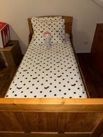 Antiek grenen 1-persoons (kinder)bed, Ophalen, Gebruikt, Eenpersoons