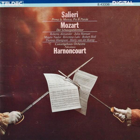 SALIERI Prima la musica poi le parole CD HARNONCOURT TELDEC, Cd's en Dvd's, Cd's | Klassiek, Gebruikt, Orkest of Ballet, Classicisme