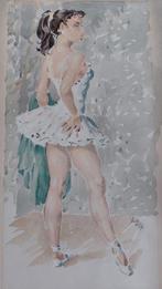 Huib de Ru Potlood en Aquarel, Ophalen of Verzenden