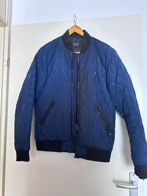 Esprit blauwe heren zomerjas maat M licht en stijlvol, Kleding | Heren, Jassen | Zomer, Zo goed als nieuw, Maat 48/50 (M), Blauw
