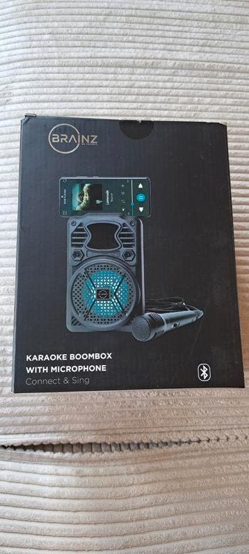 Brainz karaoke Boombox  beschikbaar voor biedingen