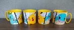 Pokemon bekers 4st. (NIEUW!), Ophalen of Verzenden, Nieuw, Overige stijlen, Kop(pen) en/of Schotel(s)