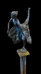 Bronzen Danseres op Voetstuk, Ophalen of Verzenden