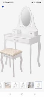 Ikea Hemnes make up tafel met spiegel 100x 50 cm, Ophalen of Verzenden, Zo goed als nieuw