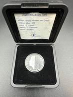 Zilveren Gulden 2001 Prooflike, Postzegels en Munten, Munten | Nederland, Ophalen of Verzenden, Koningin Wilhelmina, 1 gulden