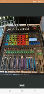 Soundcraft si expression, Ophalen of Verzenden, Zo goed als nieuw, 20 kanalen of meer, Microfooningang