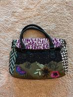 Leuke handtas met bloemen en vlinder - Desigual, Ophalen, Zo goed als nieuw, Overige kleuren, Handtas