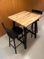 Bartafel met 2 Stoelen - Hoge Tafelset, Ophalen, Zo goed als nieuw