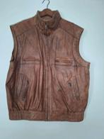 Gilet leer heren, Kleding | Heren, Bruin, Ophalen of Verzenden, David Moore, Maat 56/58 (XL)