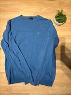 Blauwe Gant sweater heren, Kleding | Heren, Truien en Vesten, Ophalen of Verzenden, Zo goed als nieuw, Maat 48/50 (M), Blauw