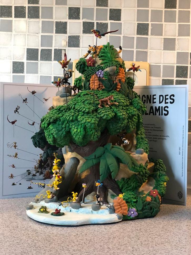 De berg van de Marsupilami Pixi/Franquin, Verzamelen, Beelden en Beeldjes, Zo goed als nieuw, Overige typen, Ophalen of Verzenden