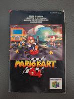 Originele handleiding voor Mario Kart 64, Gebruikt, Racen en Vliegen, Ophalen of Verzenden, 3 spelers of meer