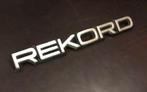 Opel Rekord  oldtimer  logo merk embleem new old stock .jpg, Verzamelen, Ophalen of Verzenden, Nieuw, Auto's