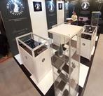 Monodek beursvloer / standvloer – 45x kunststof tegels 5050, Ophalen, Kunststof, Gebruikt, 50 tot 150 cm