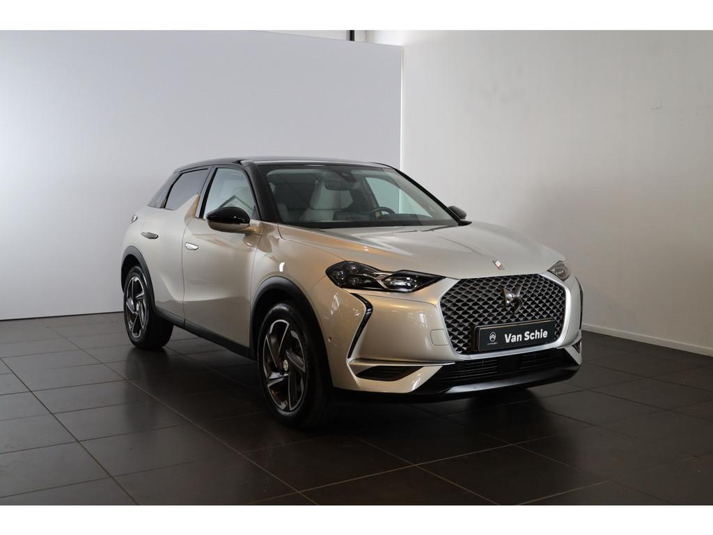 DS DS 3 Crossback E-Tense 'La Premiere' 50 kWh 18"| Head Up, Auto's, DS, Automaat, 136 pk, Gebruikt, Regensensor