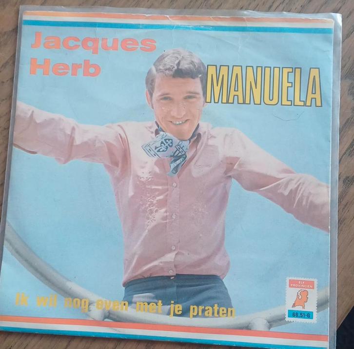 Jacques Herb - Manuela, Cd's en Dvd's, Vinyl Singles