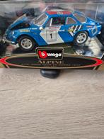 076 Alpine a110 1/18 Bburago, Ophalen of Verzenden, Zo goed als nieuw, Bburago