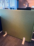 Diverse akoestische schermen 120cm hoog, lime groen, Werkplek, Ophalen, Gebruikt, Overige typen
