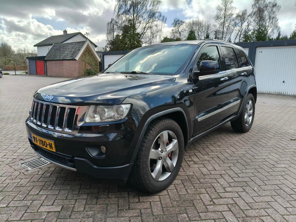 Deze week voor maar € 6500,- Jeep Grand Cherokee 3.0 CRD, Auto's, Bestelauto's, Particulier, 4x4, ABS, Achteruitrijcamera, Airbags