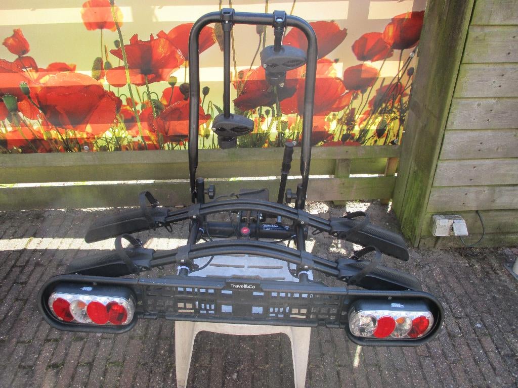 ANWB Travel & Co fietsendrager voor 2 fietsen ook E bikes, Ophalen, Zo goed als nieuw, 2 fietsen, Trekhaakdrager