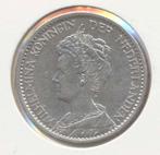 Nederland 1 gulden 1911 Wilhelmina, 1 gulden, Zilver, Ophalen of Verzenden, Koningin Wilhelmina
