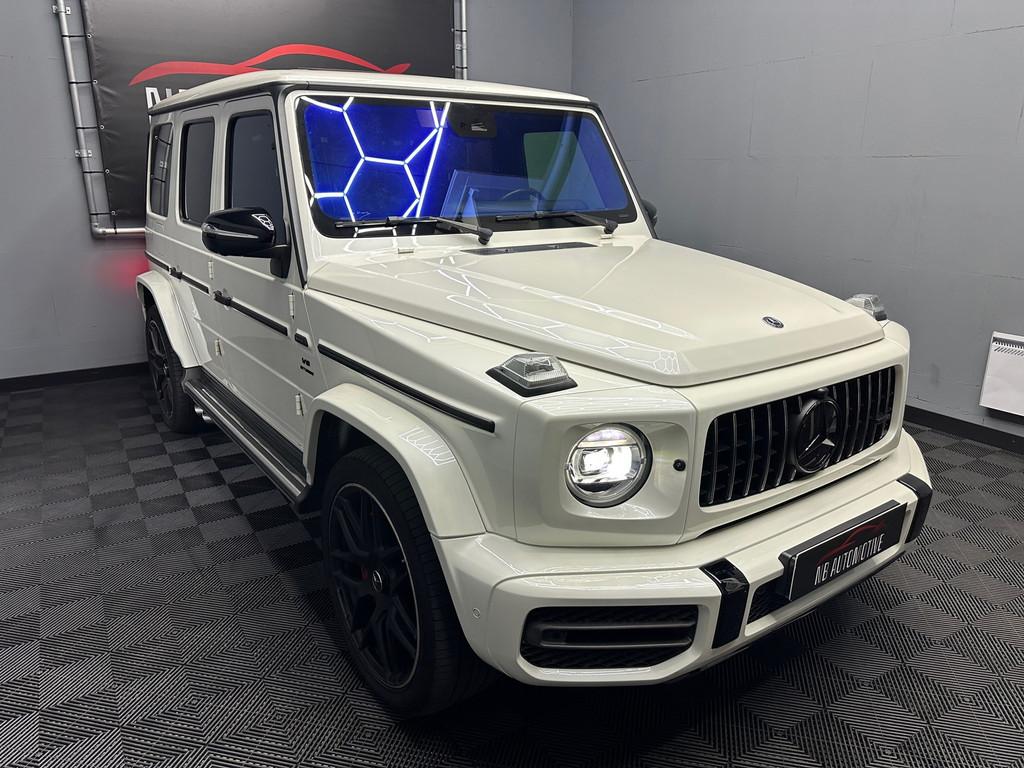 Mercedes-Benz G-klasse 63 AMG Edition 1, Auto's, Mercedes-Benz, Automaat, G-Klasse, Wit, Leder