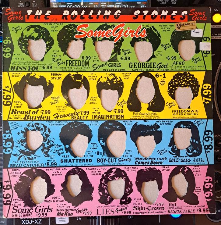 Rolling Stones - Some Girls (Zweedse persing) Vinyl LP, Cd's en Dvd's, Vinyl | Rock, Gebruikt, Rock-'n-Roll, 12 inch, Ophalen of Verzenden