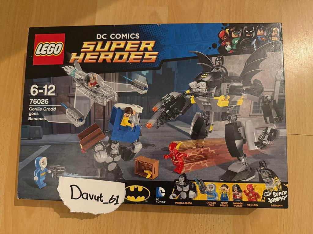 LEGO Batman Gorilla Grodd goes bananas 76026 *SEALED*, Ophalen of Verzenden, Nieuw, Complete set, Lego