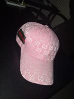 Roze Gucci pet met klassiek patroon, Ophalen of Verzenden, Gedragen, One size fits all, Pet