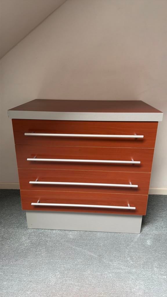 Ladenkastje met 4 lades, Ophalen, Overige materialen, Gebruikt, 50 tot 100 cm