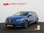 Renault Mégane Estate 1.3 TCe 140 Techno/ automaat/ lage km, Auto's, Renault, Gebruikt, 4 cilinders, Blauw, Leder en Stof