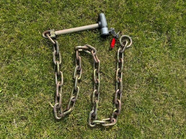 MULTIFUNCTIONELE ANTI  DIEFSTAL  KETTING., Verzenden, Gebruikt