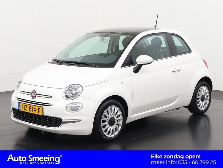 Fiat 500 0.9 TwinAir Lounge Automaat | Panoramadak | Parkeer, Auto's, Fiat, Bedrijf, Te koop, ABS, Airbags, Airconditioning, Alarm