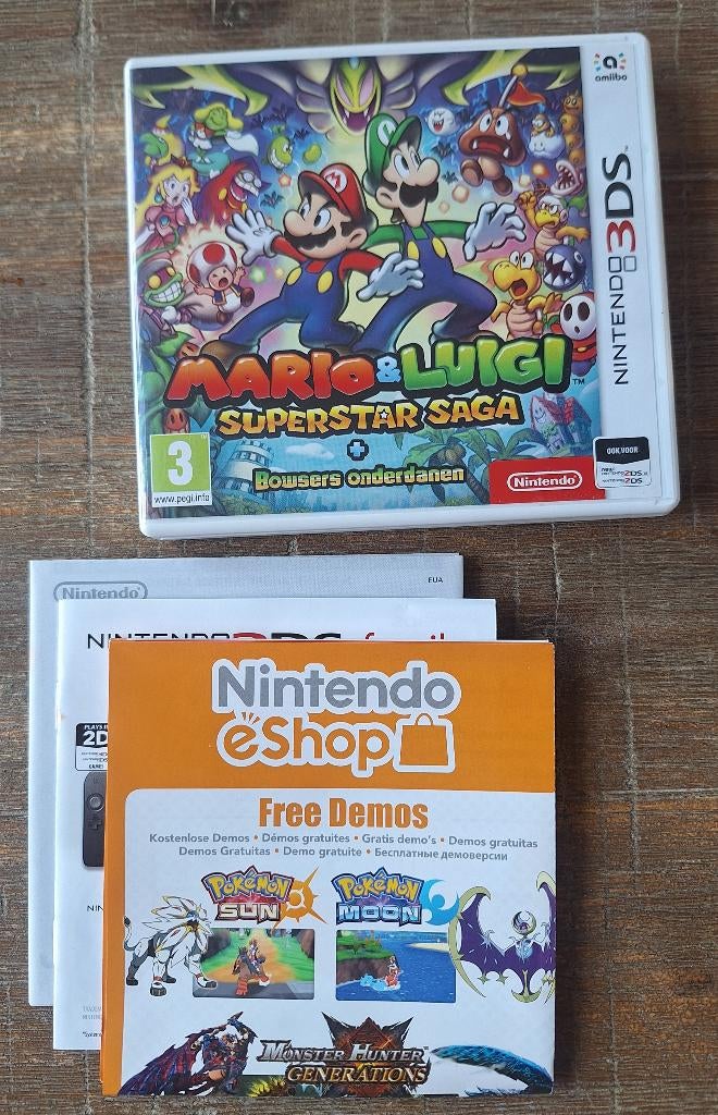 Mario & Luigi Superstar Saga 3D - Voor Nintendo 2DS en 3DS, Spelcomputers en Games, Games | Nintendo 2DS en 3DS, 1 speler, Ophalen of Verzenden
