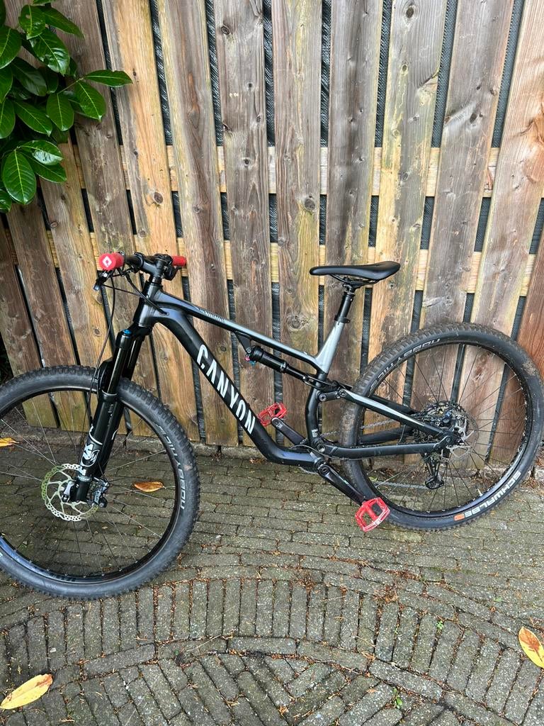 Canyon neuron trail mtb fully - al7 2021, Fully, Zo goed als nieuw, Schijfrem, 53 tot 57 cm