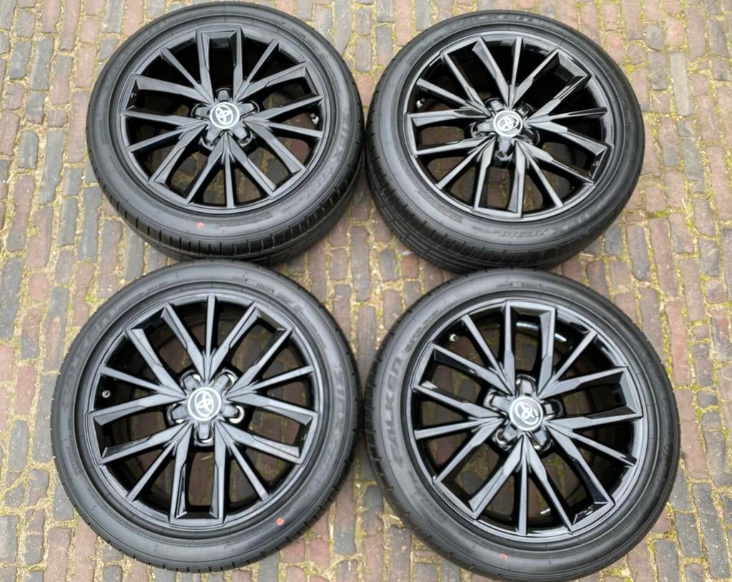 ALS NW. 17” Toyota Corolla velgen + TPMS + NIEUWE 225/45 R17, Banden en Velgen, Nieuw, 17 inch, Ophalen of Verzenden