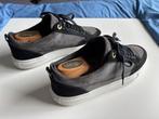 Suède Mason Garments grijs met zwarte sneakers maat 43, Zwart, Ophalen of Verzenden, Mason Garments, Sneakers of Gympen