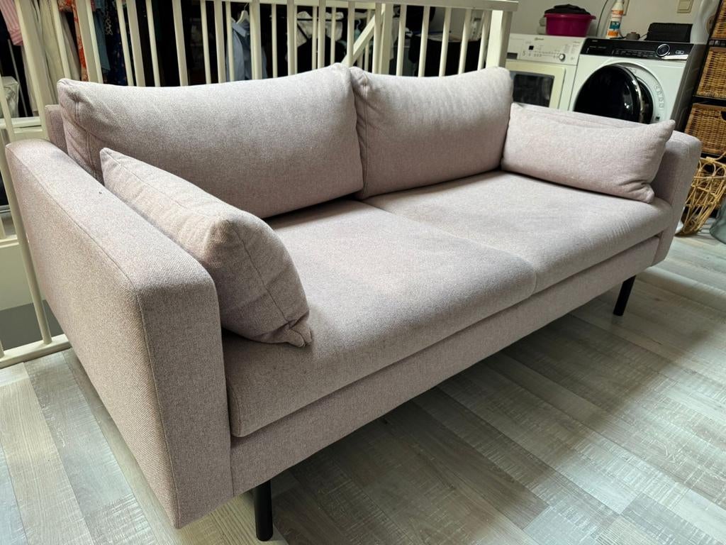 Oud rose Bankje, Ophalen, 150 tot 200 cm, Tweepersoons, 75 tot 100 cm