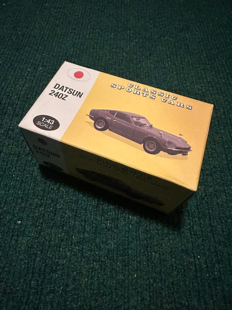 Datsun 240z 1:43 model auto, Ophalen of Verzenden, Nieuw