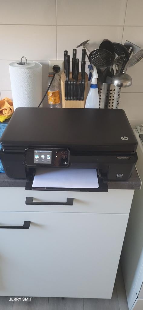 HP photosmart 5522 printer, Computers en Software, Printers, Ophalen, Draadloos, Kleur printen, Gebruikt