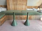 HAY tuintafel Palissade Cone vierkante tafel Olive (2 stuks), Ophalen, Gebruikt, Vierkant, Tot twee personen