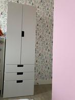 IKEA Stuva kinderkast wit met lades en hanggedeelte, Ophalen, Gebruikt, 50 tot 70 cm, 105 cm of meer